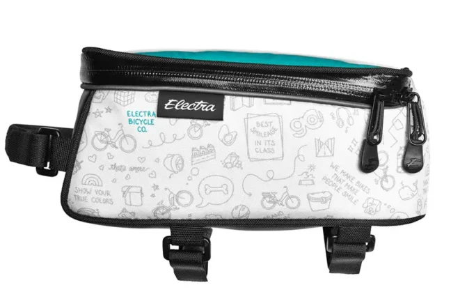 Bike Phone Bag White
