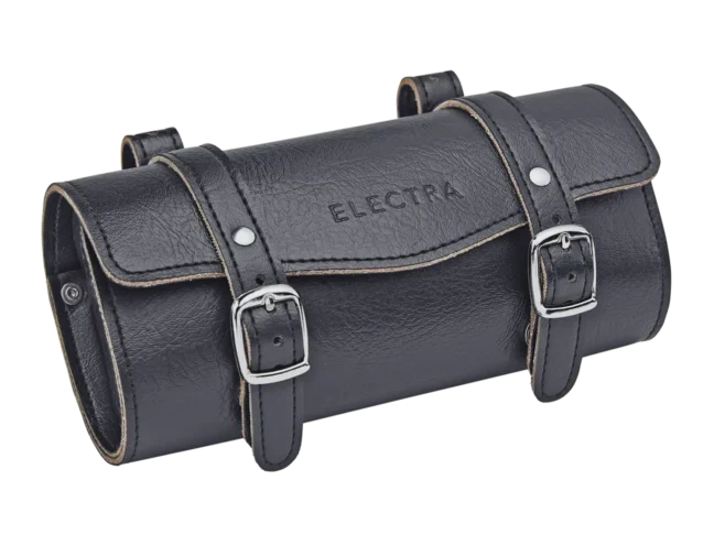 bike bag electra leatherette black 1