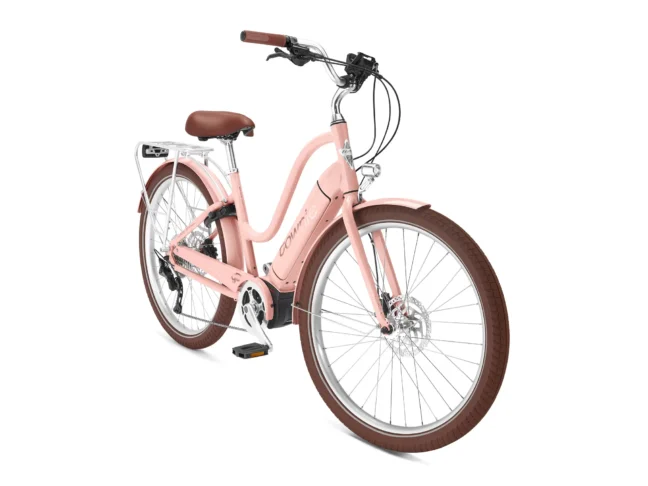 electric bike electra Townie Path Go 10D Step Thru in pink colour Portree