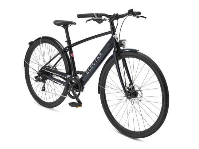 Electric bike Loft Go 7D in black portrait colour