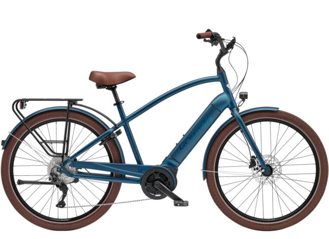 electrified wheel electra Townie Path Go 10D blue profile