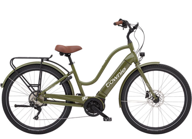 e-bike electra Townie Path Go olive